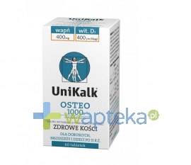 AXELLUS Unikalk Osteo 60 tabletek