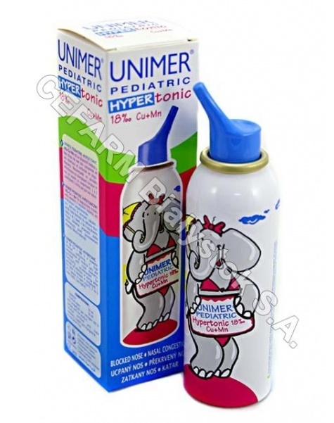 LAB.DIEPHARMEX UNIMER PEDIATRIC HYPERTONIC Spray Do Nosa 100 ml