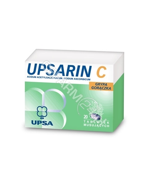 UPSA Upsarin c x 20 tabl musujących (data ważności <span class=