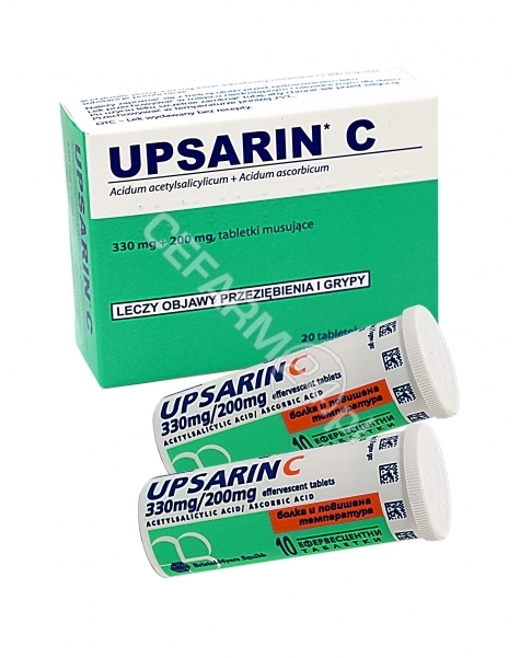 INPHARM Upsarin c x 20 tabl musujących (import równoległy - Inpharm)