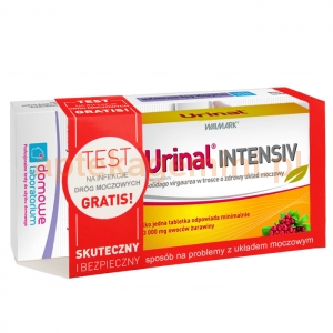 Walmark Urinal Intensiv Solidago virgaurea, 10 tabletek + test na infekcje dróg moczowych