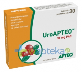 SYNOPTIS PHARMA SP. Z O.O. UroAPTEO 30 tabletek