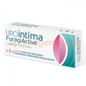 USP ZDROWIE UroIntima Furagi Active, 50mg, 30 tabletek