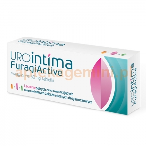 USP ZDROWIE UroIntima Furagi Active, 50mg, 30 tabletek