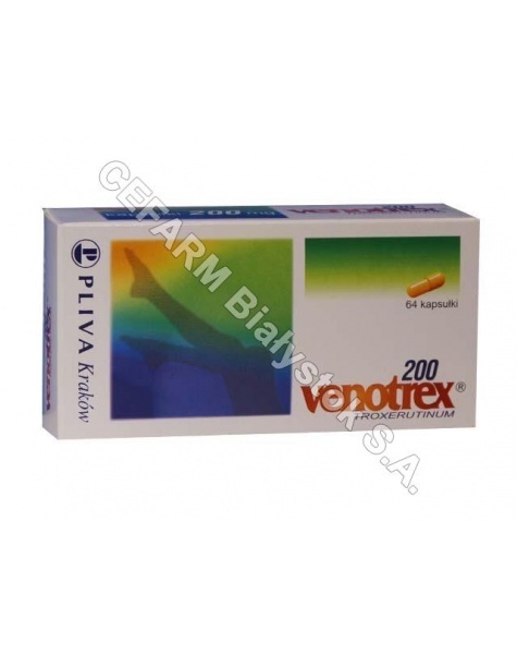 PLIVA KRAKŕW Venotrex 200 mg x 64 kaps