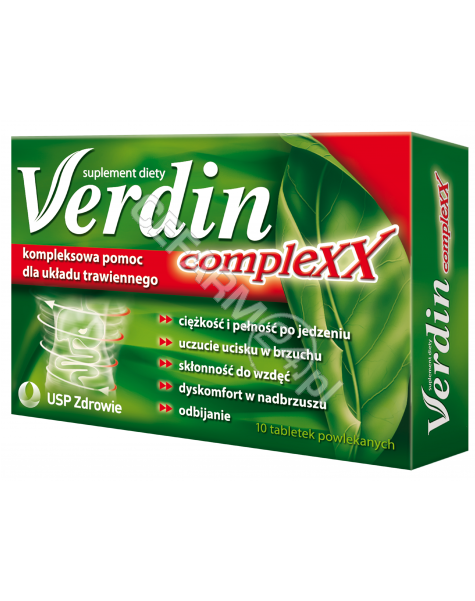 US PHARMACIA Verdin complexx x 10 tabl powlekanych