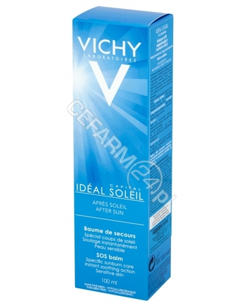 VICHY Vichy ideal soleil balsam SOS po opalaniu regenerujący komórki 100 ml