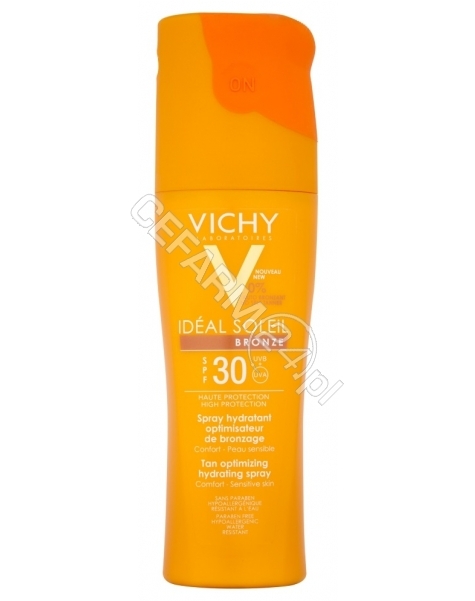 VICHY Vichy Ideal Soleil spray do ciała optymalizujący opaleniznę spf-30 200 ml