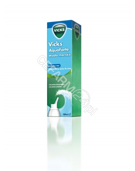 TEVA Vicks aquaforte woda morska spray 100 ml