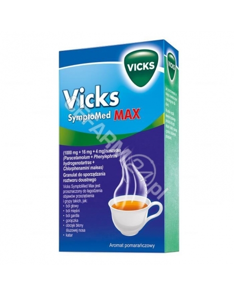 TEVA Vicks symptomed max x 14 sasz