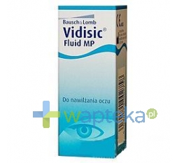 DR. GERHARD MANN CHEM-PHARM FABRIK GMBH Vidisic Fluid MP żel do oczu 10 ml