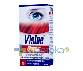 PFIZER TRADING POLSKA SP. Z O.O. Visine Classic krople do oczu 15ml