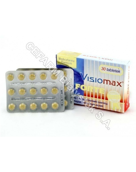 MEDICOFARMA Visiomax forte x 30 tabl