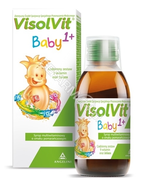 ANGELINI Visolvit baby 1+ syrop 120 ml