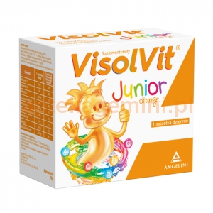 ANGELINI Visolvit Junior Orange, dla dzieci powyżej 3 lat, 10 saszetek