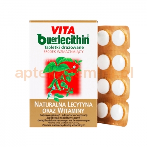 TAKEDA Vita Buerlecithin, 36 drażetek BEZ KARTONOWEGO OPAKOWANIA OKAZJA