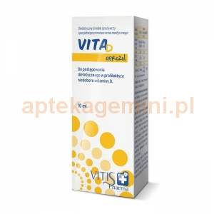 VITIS PHARMA Vita D, aerozol dla dzieci od pierwszych dni życia, 10ml