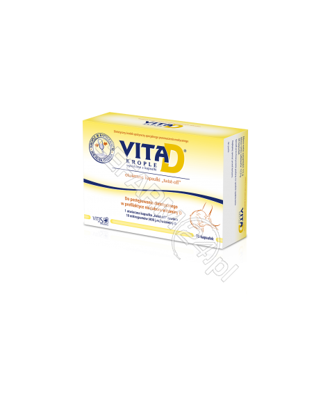 VITIS PHARMA Vita d (witamina d dla niemowląt karmionych piersią) x 30 kaps