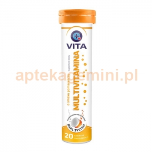 DR VITA Vita Multivitamina, 20 tabletek musujących