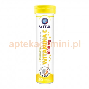 DR VITA Vita Witamina C 1000mg, 20 tabletek musujących