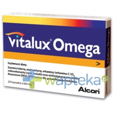 ALCON Vitalux Omega, 28 kapsułek