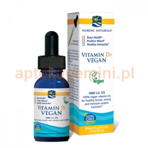 NORDIC NATURALS Vitamin D3 Vegan, 30ml