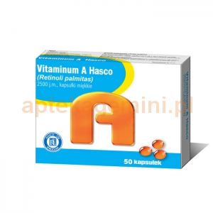 HASCO-LEK Vitaminum A Hasco 2500j.m., 50 kapsułek