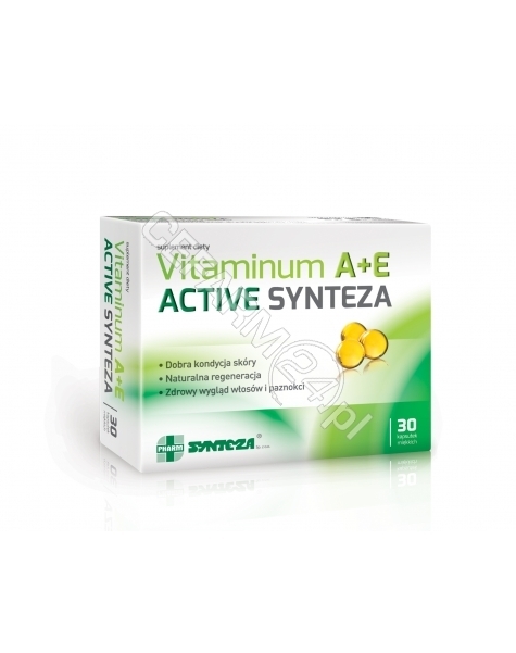 SYNTEZA Vitaminum a+e active x 30 kaps (Synteza)