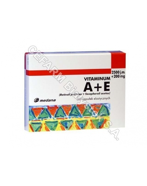 MEDANA PHARM Vitaminum A+E x 40 kaps (Medana)