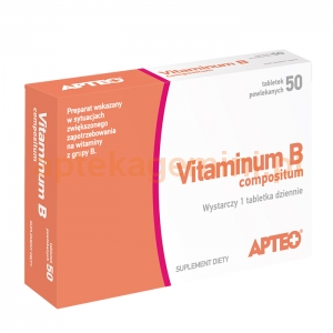SYNOPTIS PHARMA Vitaminum B compositum, Apteo, 50 tabletek