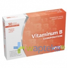 SYNOPTIS PHARMA SP. Z O.O. Vitaminum B compositum APTEO tabletki powlekane 50 sztuk