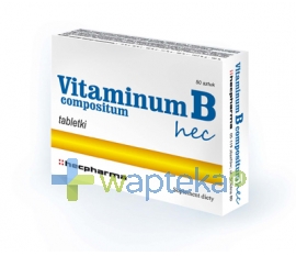 HECPHARMA RADOSŁAW WIERCZEWSKI Vitaminum B compositum Hec 50 tabletek 18623
