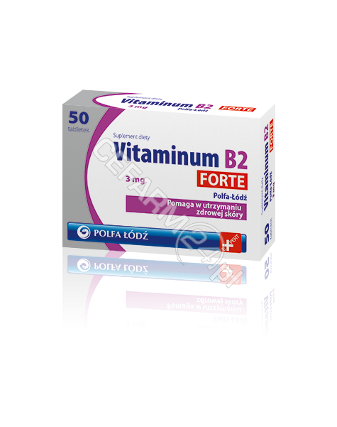 POLFA ŁÓDŹ Vitaminum B2 Forte 3 mg x 50 tabl (Polfa-Łódź)