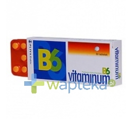 PLIVA KRAKÓW Z.F. S.A. Vitaminum B6 50 mg 50 tabletek TEVA