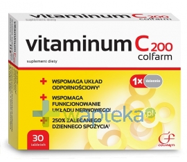 ZAKŁADY FARM. COLFARM Vitaminum C Colfarm 30 tabletek 4342