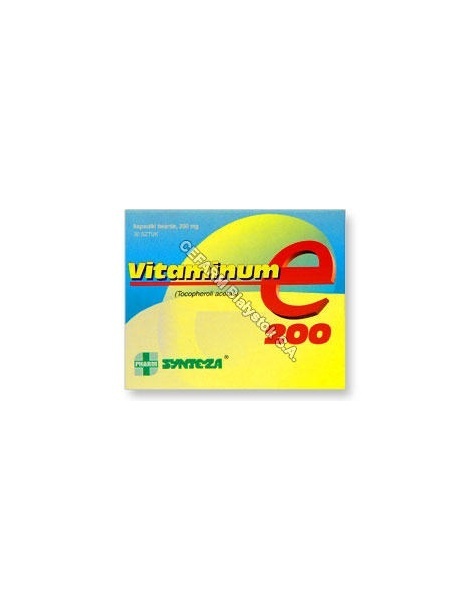 SYNTEZA Vitaminum e 200 mg x 30 kaps (synteza)