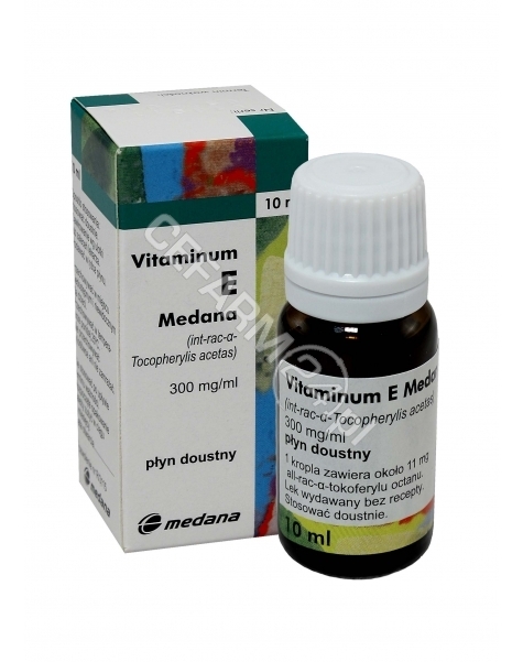 MEDANA PHARM Vitaminum E 300 mg/1 ml krople 10 ml (Medana)