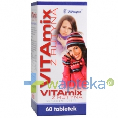 FARMAPOL Vitamix z rutyną, 60 tabletek