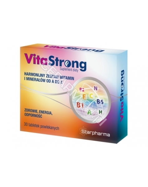 STARPHARMA Vitastrong x 30 tabl powlekanych