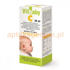 SALVUM Vitbaby C, krople dla niemowląt od 1 miesiąca życia, 30ml