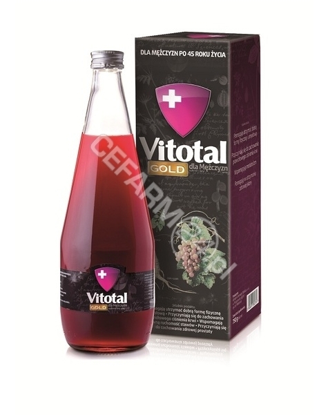 AFLOFARM Vitotal Gold dla mężczyzn syrop 750 g