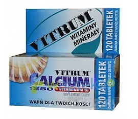 UNIPHARM SP. Z O.O. Vitrum Calcium 1250 120 tabletek