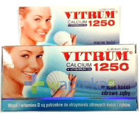 UNIPHARM SP. Z O.O. Vitrum Calcium 1250 60 tabletek