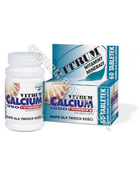 UNIPHARM Vitrum calcium 1250 + vit.d3 x 30 tabl