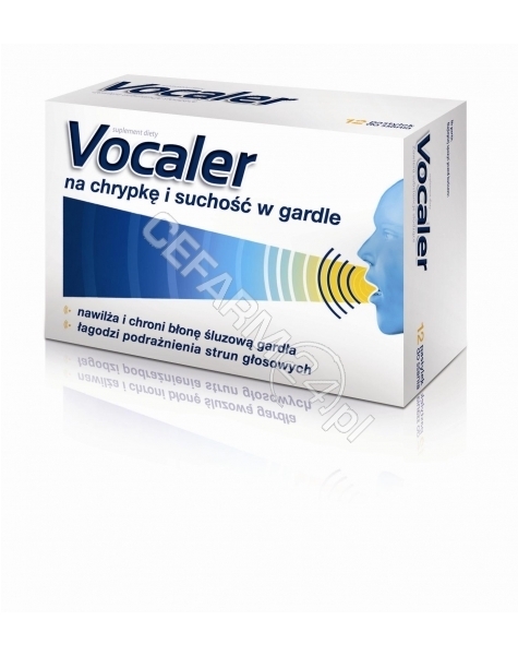 AFLOFARM Vocaler med x 24 pastylki do ssania