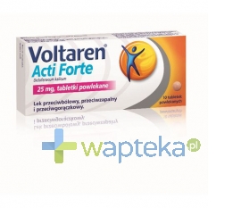 NOVARTIS CONSUMER HEALTH SA Voltaren Acti Forte 10 tabletek