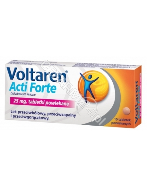 NOVARTIS Voltaren acti forte x 10 tabl powlekanych