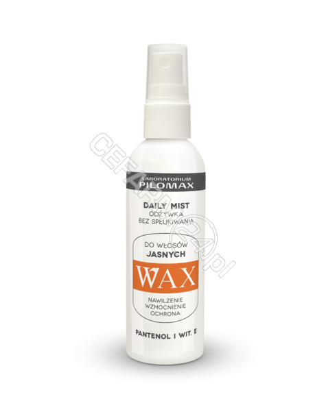 PILOMAX JOLANTA BORTKIEWICZ WAX Daily Mist odżywka do włosów jasnych 100 ml