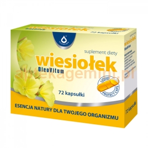 OLEOFARM Wiesiołek OleoVitum, 72 kapsułki