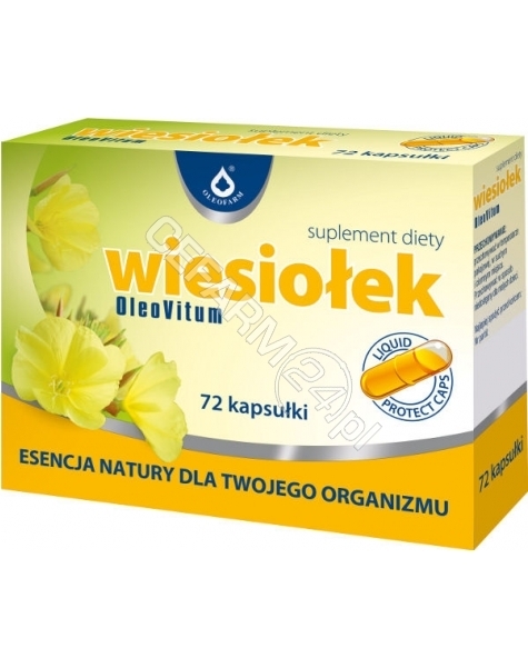 OLEOFARM Wiesiołek x 72 kaps